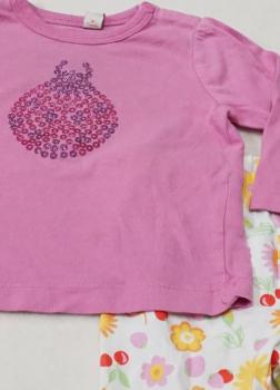 Langarmshirt von Esprit mit Leggings von Ergee Gr. 62 (2094)